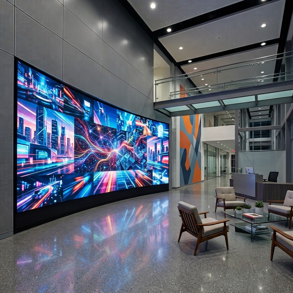 Alabama LED video wall installation