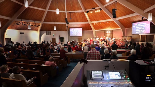 House of worship and church audio system installation in Birmingham, alabama