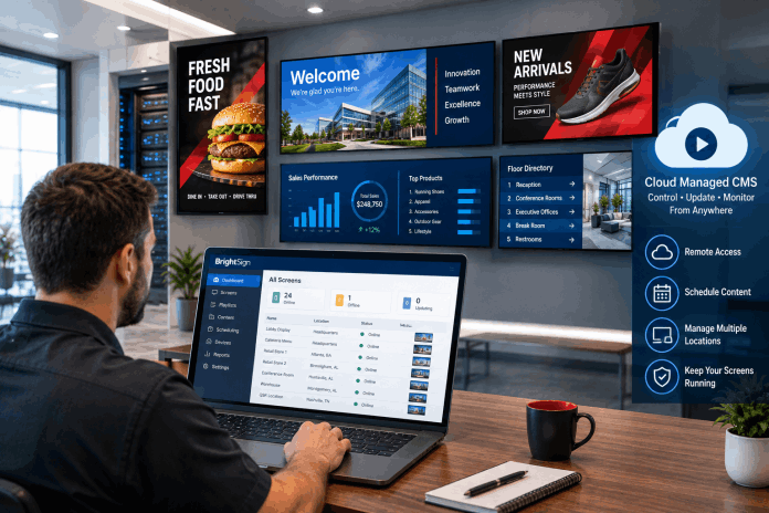 Cloud-Managed CMS & Remote Control