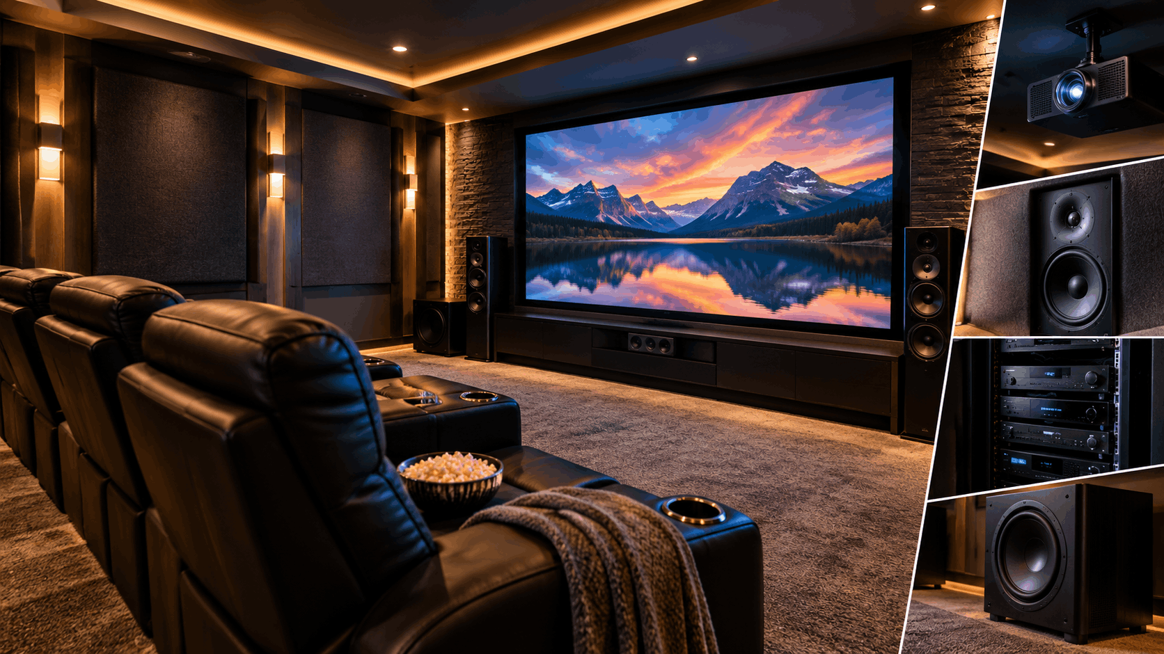 Alabama custom home theater installation