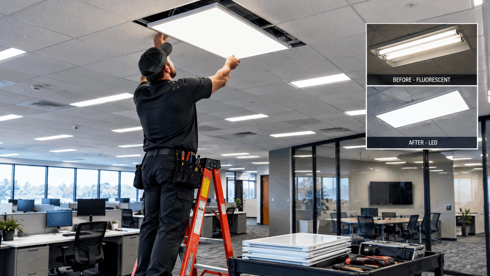 LED lighting upgrades and conversions in Alabama