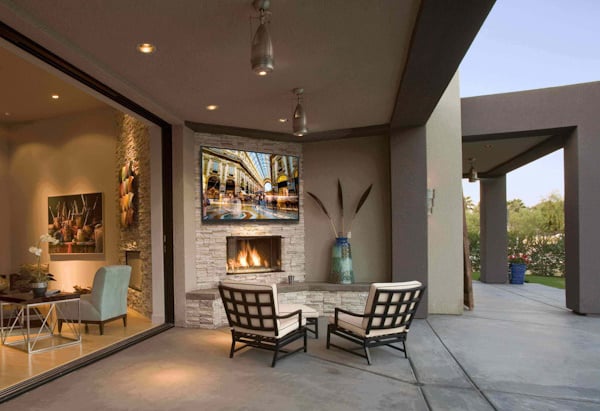 Outdoor TV installation in Birmingham, alabama