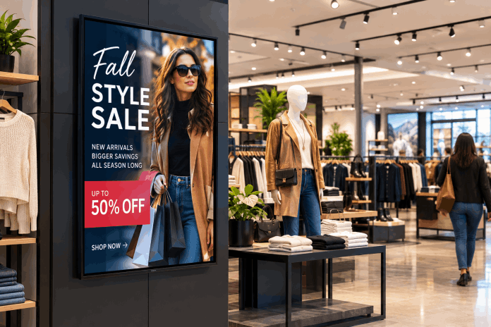 Digital advertisement board installation in Alabama