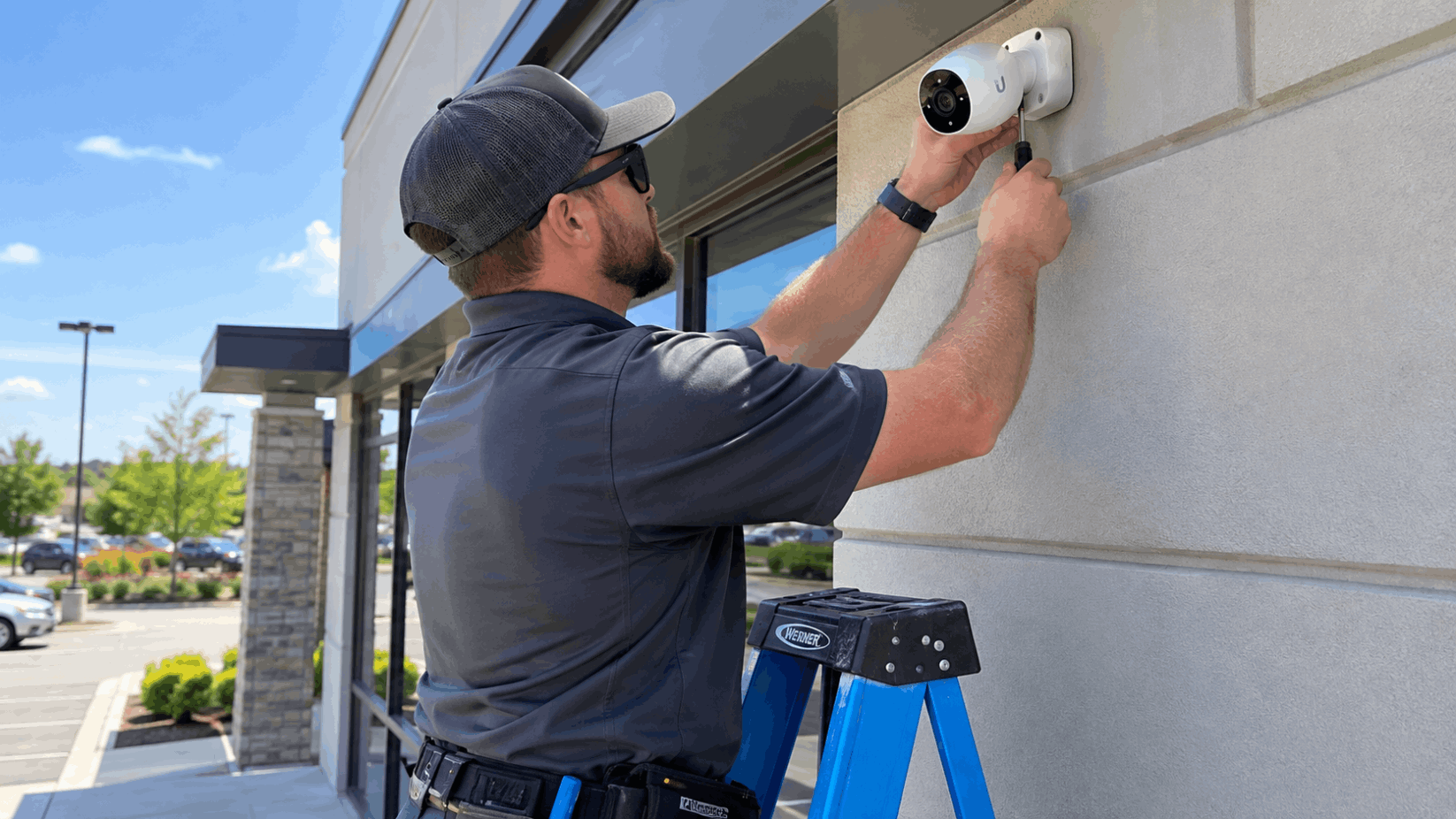 Commercial or business security camera installaltion in Alabama