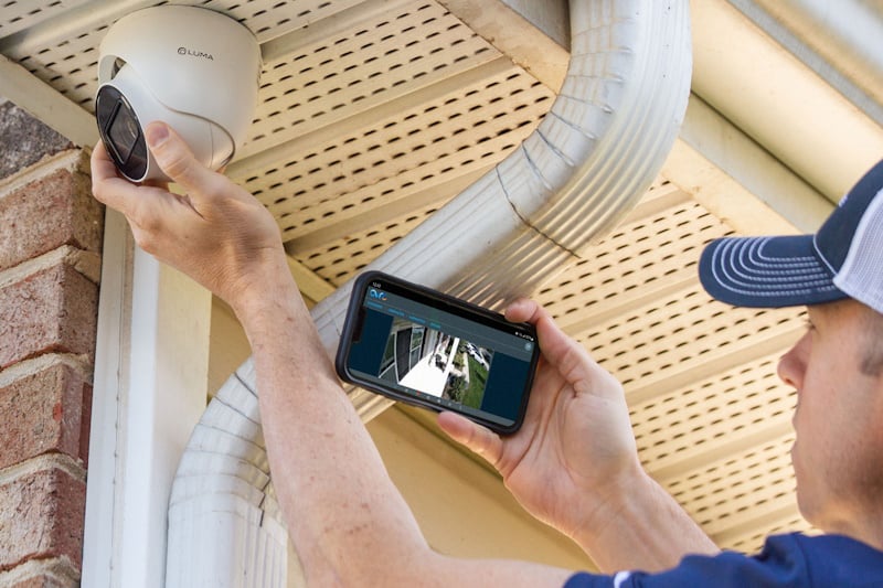 Security camera installation in Birmingham, Alabama