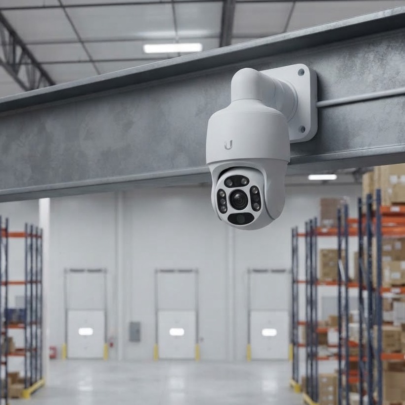 Commercial Ubiquiti camera installation in Alabama