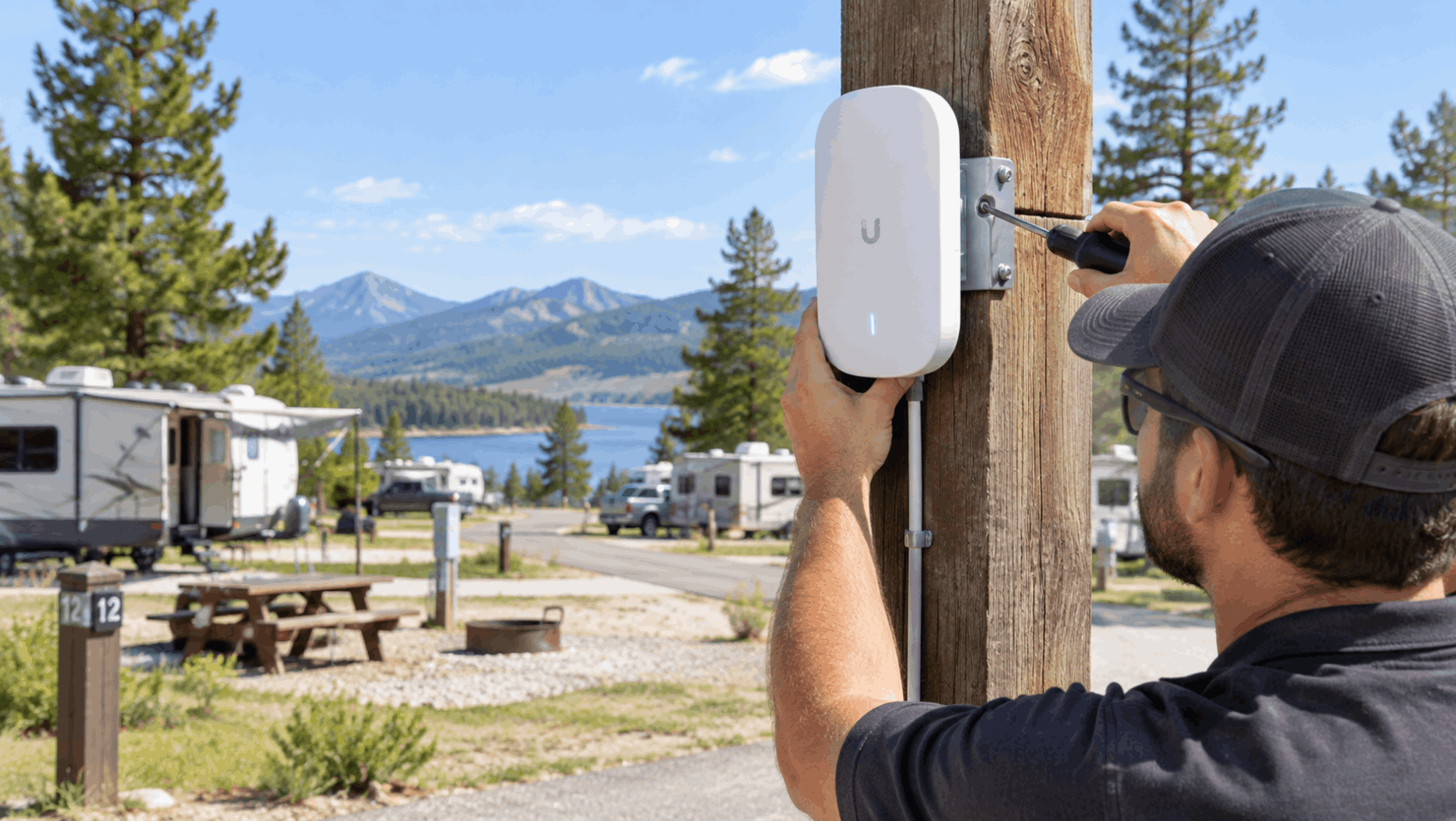Commercial and outdoor wifi installation in Alabama